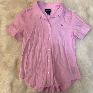 Ralph Lauren light pink polo